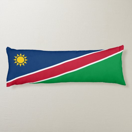 Coussins Longs Drapeau Namibie (Dos)