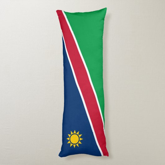 Coussins Longs Drapeau Namibie (Dos (Vertical))