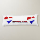 Coussins Longs Drapeau néerlandais (Dos)