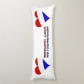 Coussins Longs Drapeau néerlandais (Dos (Vertical))