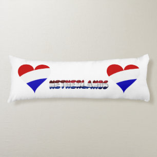 Coussins Longs Drapeau néerlandais