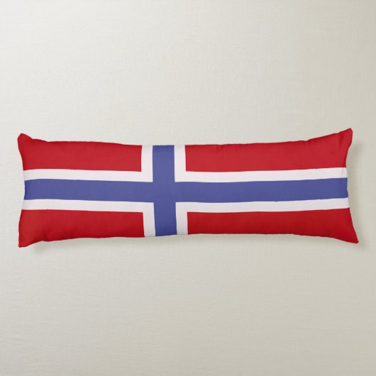 Coussins Longs Drapeau norvégien (Dos)