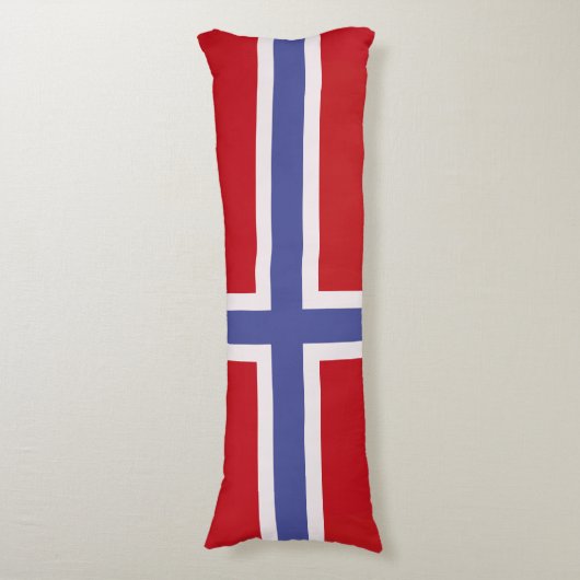 Coussins Longs Drapeau norvégien (Devant (Vertical))