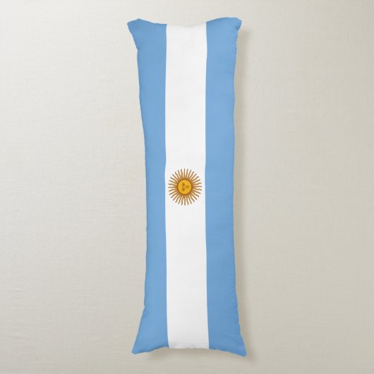 Coussins Longs Drapeau patriotique argentin (Devant (Vertical))