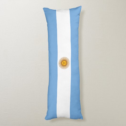 Coussins Longs Drapeau patriotique argentin (Dos (Vertical))