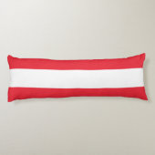 Coussins Longs Drapeau patriotique autrichien (Dos)