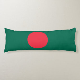 Coussins Longs Drapeau patriotique bangladais