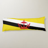 Coussins Longs Drapeau patriotique de Brunei (Dos)