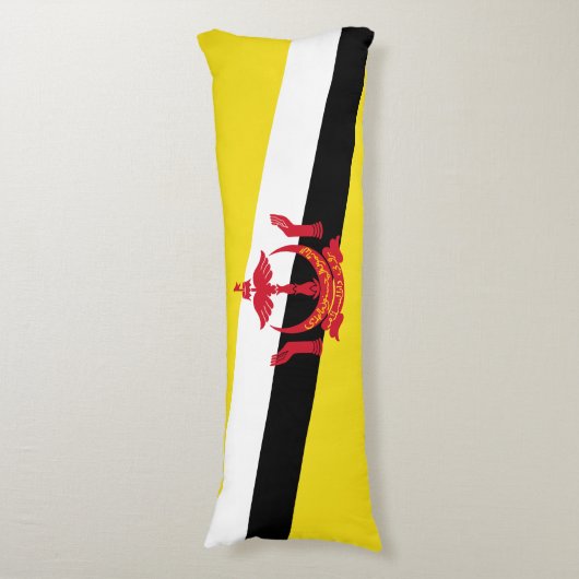 Coussins Longs Drapeau patriotique de Brunei (Devant (Vertical))