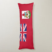 Coussins Longs Drapeau patriotique des Bermudes (Dos (Vertical))