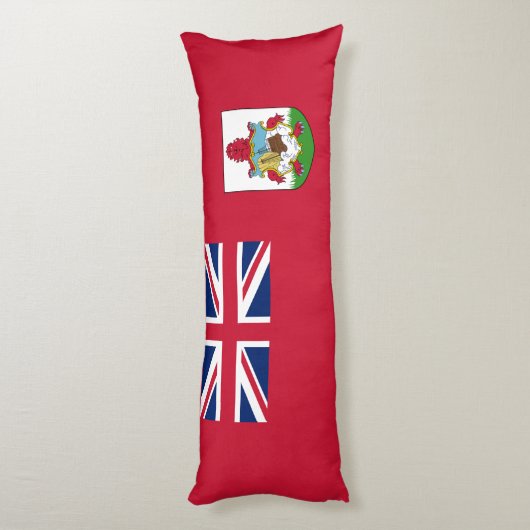 Coussins Longs Drapeau patriotique des Bermudes (Dos (Vertical))