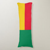 Coussins Longs Drapeau patriotique du Bénin (Devant (Vertical))