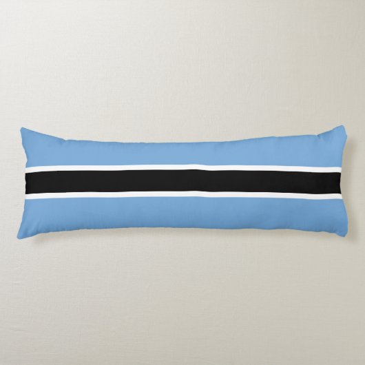 Coussins Longs Drapeau patriotique du Botswana (Devant)