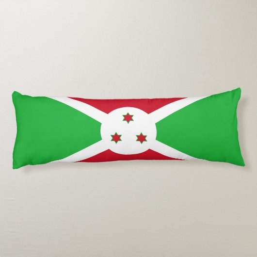 Coussins Longs Drapeau patriotique du Burundi (Dos)