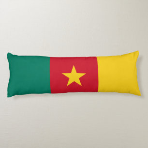 Coussins Longs Drapeau patriotique du Cameroun