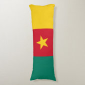 Coussins Longs Drapeau patriotique du Cameroun (Devant (Vertical))
