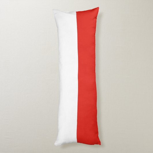 Coussins Longs Drapeau polonais (Dos (Vertical))