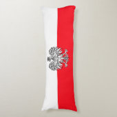 Coussins Longs Drapeau polonais (Devant (Vertical))