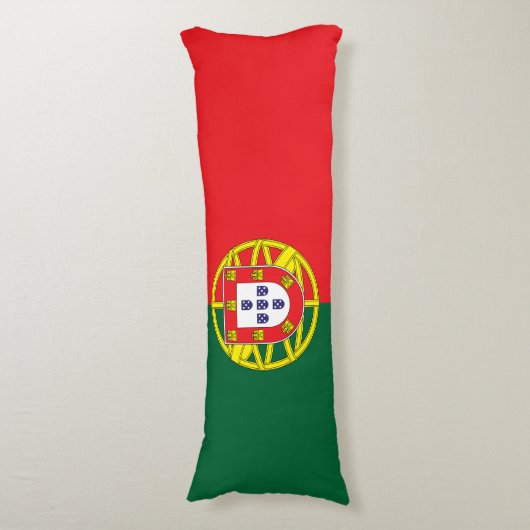 Coussins Longs Drapeau Portugal (Devant (Vertical))