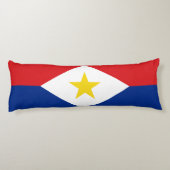 Coussins Longs Drapeau Saba (Dos)