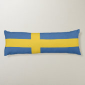 Coussins Longs Drapeau suédois (Dos)