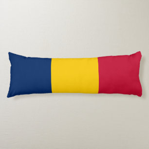 Coussins Longs Drapeau Tchad