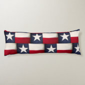 Coussins Longs Drapeau texan Oreiller corps (Dos)