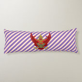 Coussins Longs Drapeau thaïlandais de rayures (Dos)