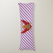 Coussins Longs Drapeau thaïlandais de rayures (Devant (Vertical))