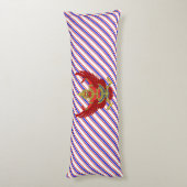 Coussins Longs Drapeau thaïlandais de rayures (Dos (Vertical))