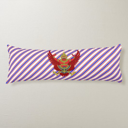 Coussins Longs Drapeau thaïlandais de rayures (Devant)