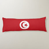 Coussins Longs Drapeau tunisien (Dos)