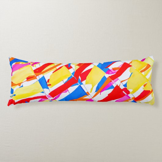 Coussins Longs Drapeaux colorés (Devant)