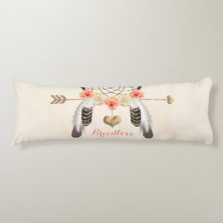 Coussins Longs Dreamcatcher Boho Chic Body Pillow Monogramme