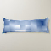 Coussins Longs Dreamy Blue Tones dans un Motif Carré (Devant)