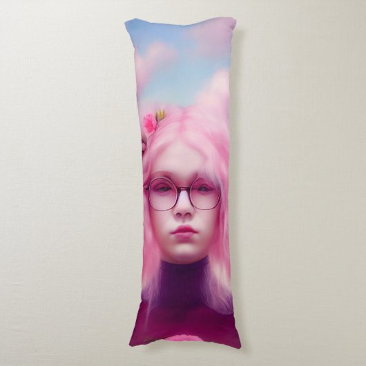 Coussins Longs Dreamy Rose (Devant (Vertical))