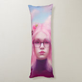 Coussins Longs Dreamy Rose (Dos (Vertical))