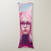 Coussins Longs Dreamy Rose (devant Vertical)