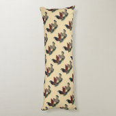 Coussins Longs D'Uccle Bantams : Mille Fleur (Dos (Vertical))