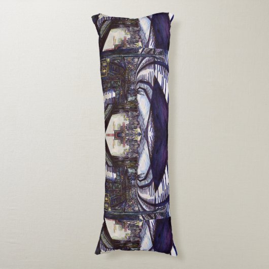 Coussins Longs Dusting the Piano (Devant (Vertical))