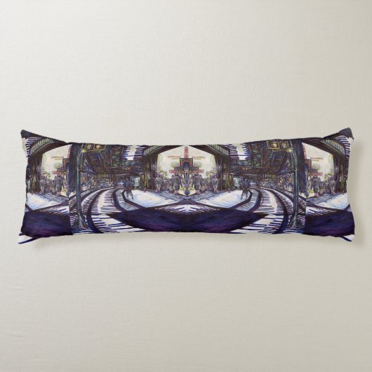 Coussins Longs Dusting the Piano (Devant)