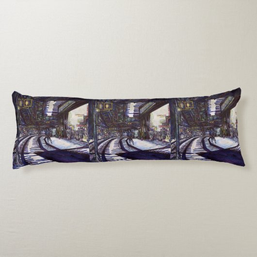 Coussins Longs Dusting the Piano (Dos)