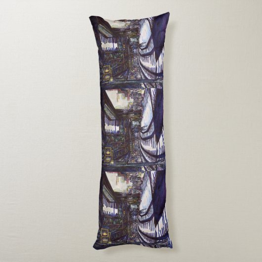 Coussins Longs Dusting the Piano (Dos (Vertical))