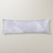 Coussins Longs Dusty Purple Minimal Texture géométrique d'encre (Dos)