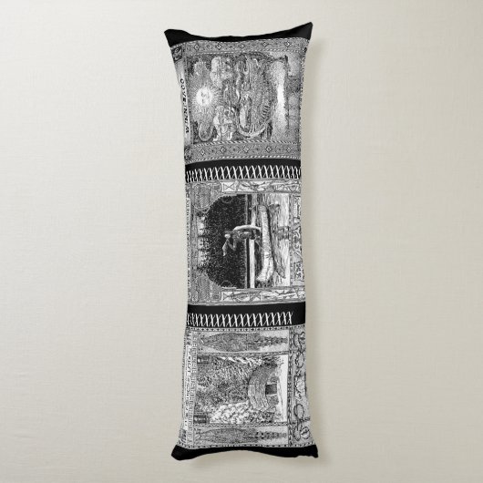 Coussins Longs "Early Americana" (Dos (Vertical))