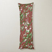Coussins Longs Eclectique Mod Retro Motif de Noël géométrique (Dos (Vertical))