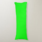 Coussins Longs écran vert néon, cool couleur uni clair (devant Vertical)