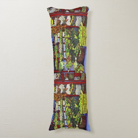 Coussins Longs Eddie's Market, Hongrie (Devant (Vertical))