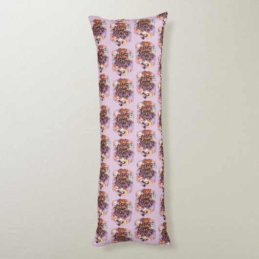 Coussins Longs Effrayant mais Mignon (Dos (Vertical))