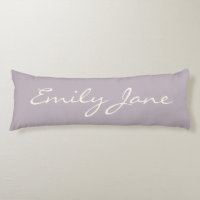 Élégant Dusty Lilac manuscrit Nom du script person